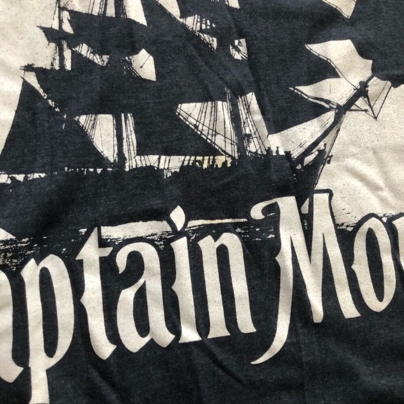 Captain Morgan Blue Short Sleeve Graphic Tee - Picture 2 of 6